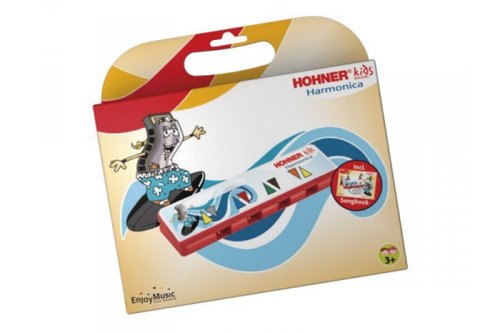 Детская губная гармоника  + книжка-самоучитель с песнями 34866Д