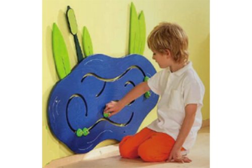 Декоративно-разививающая панель “Пруд” RG164