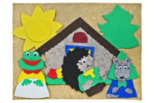 Теремок с игровым полем (11дет) LIP1031