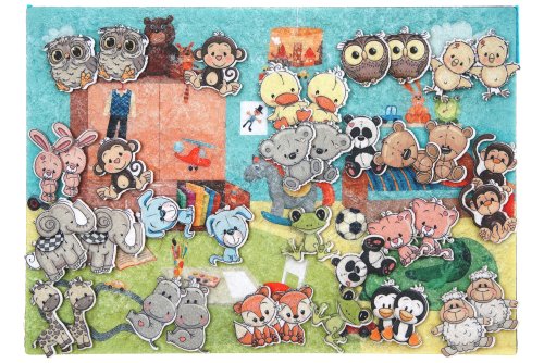 Комната с игрушками с игровым полем фетр LIP1130