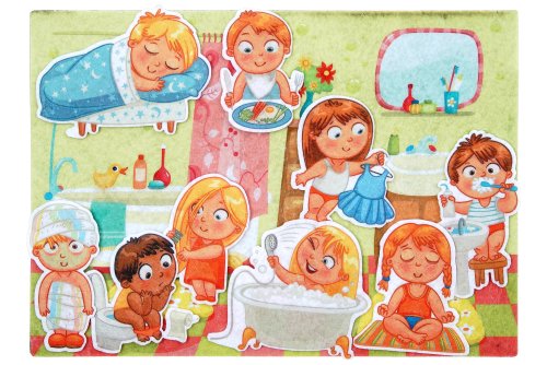 Начало дня с игровым полем фетр LIP1134