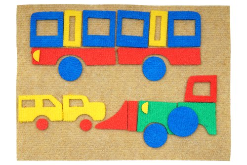 Транспорт конструктор с игровым полем (92дет) LIP1093