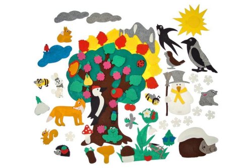 Четыре дерева без игрового поля (76дет) LIP1004