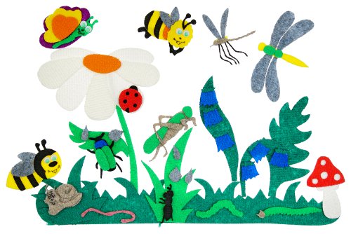 Насекомые с игровым полем (19дет) LIP1012