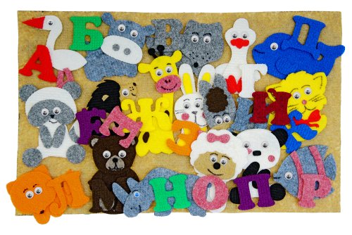 Азбука с картинками с игровым полем (61дет) LIP1050