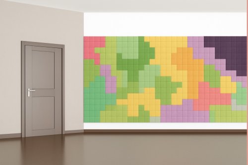 Комплект акустических войлочных стендов "Тетрис" КВС-55