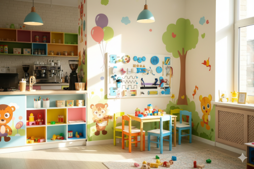 Настенный бизиборд «Нежность» (Пастельная серия) 202629824