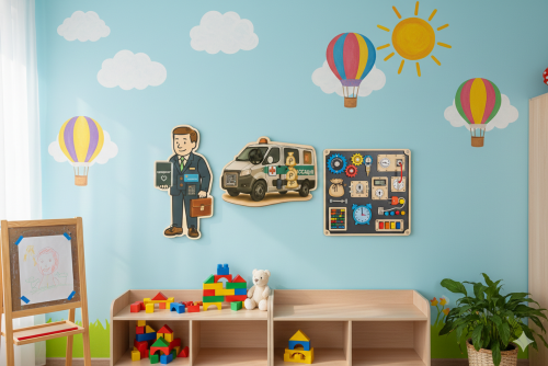 Развивающий комплекс бизибордов «Банковская система» 2026195416