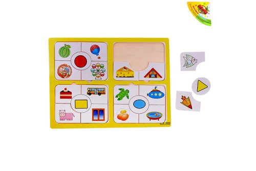 Рамка вкладыш "Подбери форму" 763053