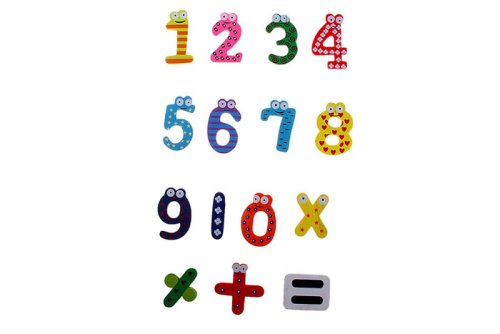 Цифры и знаки магнитные "Глазастики" 763121
