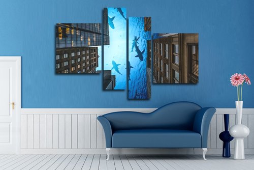 Модульная картина "Глубинное небо" 17159