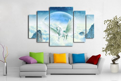 Модульная картина "Крылатый конь" 17185