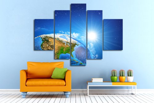 Модульная картина "Яркая звезда" 17278