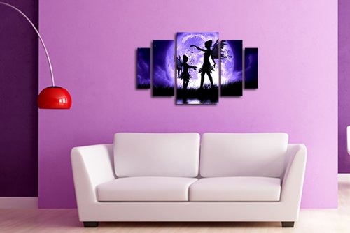 Модульная картина "Лунные феи" 17306