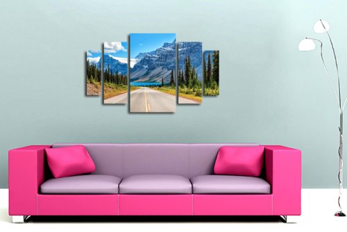 Модульная картина "Дальняя дорога" 17347