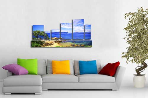 Модульная картина "Морское дыхание" 17348