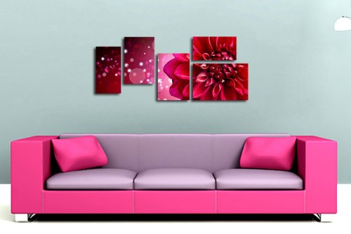 Модульная картина "Насыщенность цвета" 17373