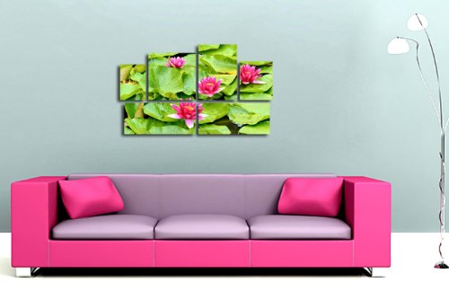 Модульная картина "Лотос на воде" 17425