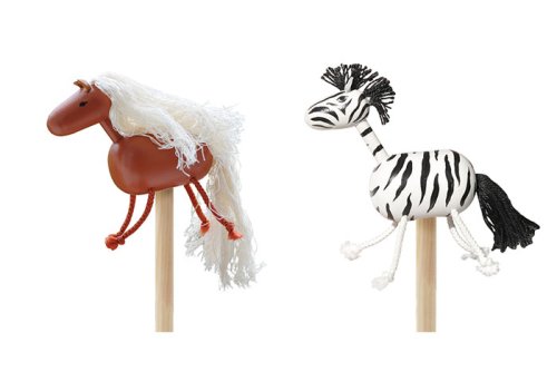 Пальчиковые куклы "Лошадка и зебра" 6877ПАЛ