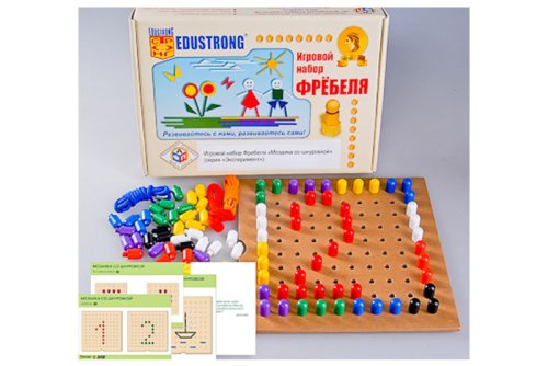 Игровой набор Фребеля "Мозаика со шнуровкой" (серия "Эксперимент") 12812Э