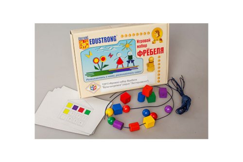 Игровой набор Фребеля "Бусы-шнуровка" (серия "Эксперимент") 12810Э