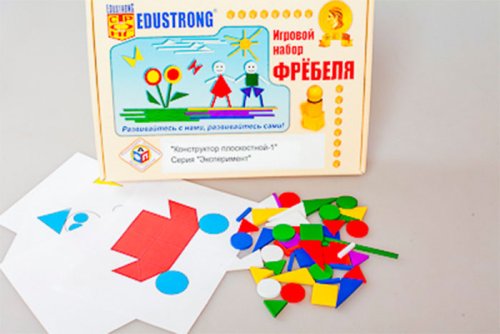 Игровой набор Фребеля "Конструктор плоскостной-1" (Серия "Эксперимент") 12792Э