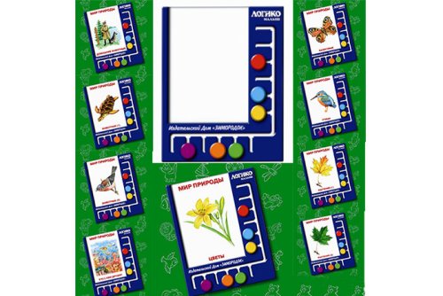 Планшет и комплекты карточек "Мир природы" 18674