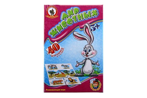 Игра настольная: умные игры "Мир животных" (2 шт.) 156129