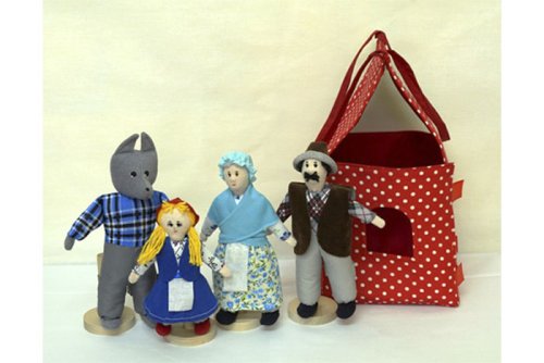 Театр шагающий "Красная шапочка" с домиком 004.26