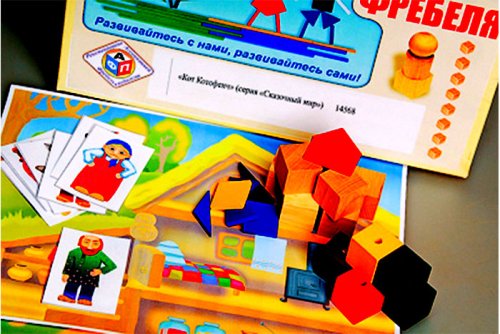 Игровой набор Фребеля "Кот Котофеич" (серия "Сказочный мир". Выпуск 1) 11568Э