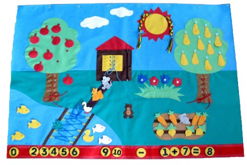 Дидактическое панно "Теремок" Д-40