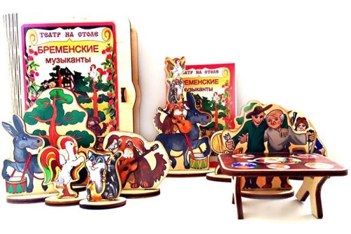 Театр на столе "Бременские музыканты"  4683582530217
