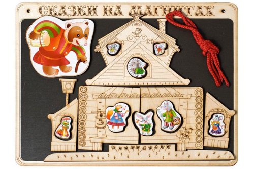 Сказка на магнитах "Теремок"  4608102559097