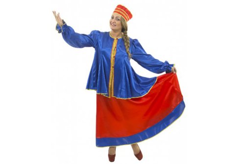 Костюм Масленица взрослый 102030-1