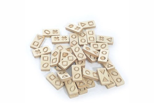 Домино "Геометрические фигуры" 201211