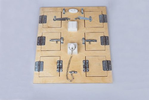 Доска замочки и электрика 11003К