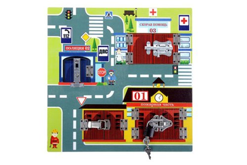 Замочки "Экстренные службы" (BusyBoard) 2392711