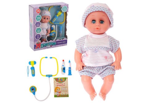 Набор доктора "Лечим малыша" с пупсом 2566608