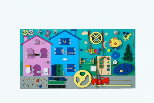 Настенный бизиборд «Интерактивный город» 202629822