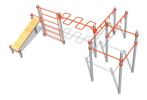 Воркаут-комплекс ВА084 (для колясочников) ВА084Z