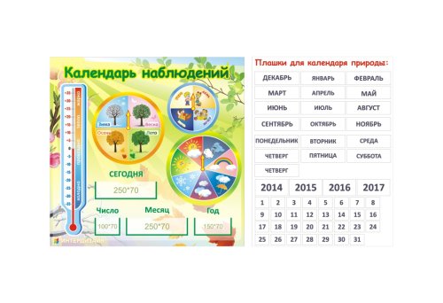 Календарь наблюдений 7789