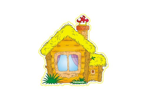 Наклейка интерьерная Избушка 8237