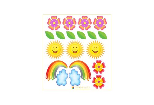 Комплект интерьерных наклеек "8 Марта" 8223