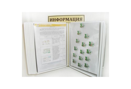 Стенд-книжка Информация на 10 карманов 6334