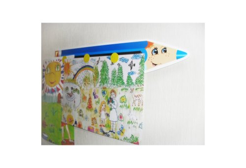 Держатель для рисунков "карандаш Мальчик" (правый) 6313