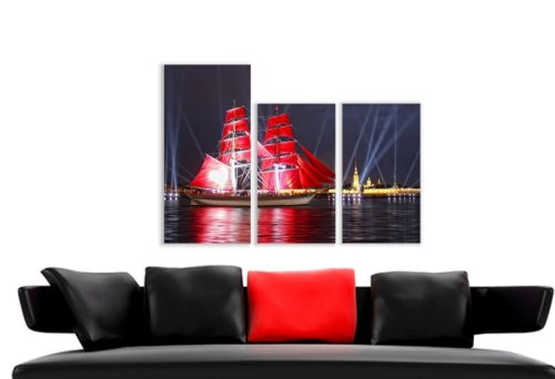 Модульная картина " "Алые паруса" 30701