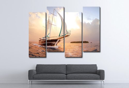 Модульная картина "Перед бурей" 16907