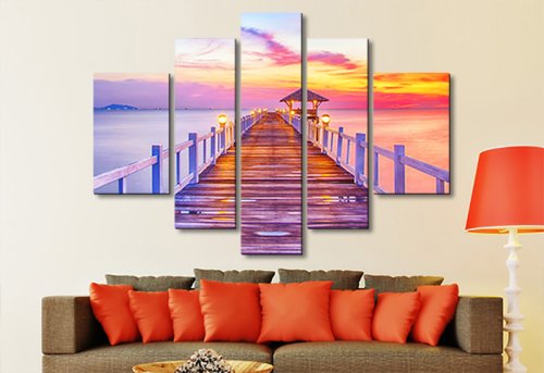 Модульная картина "Закат" 16920