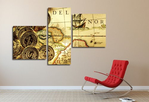 Модульная картна "Карта сокровищ" 17179