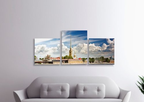 Модульная картина "Петропавловская крепость" 30700